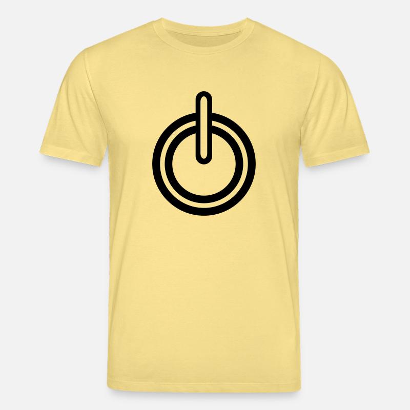 Power Strom Symbol - Stanley/Stella Unisex Bio-T-Shirt CREATOR  - Gelb Viva 