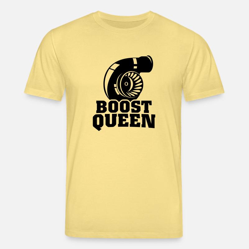 Boost Queen - Stanley/Stella Unisex Bio-T-Shirt CREATOR  - Gelb Viva 