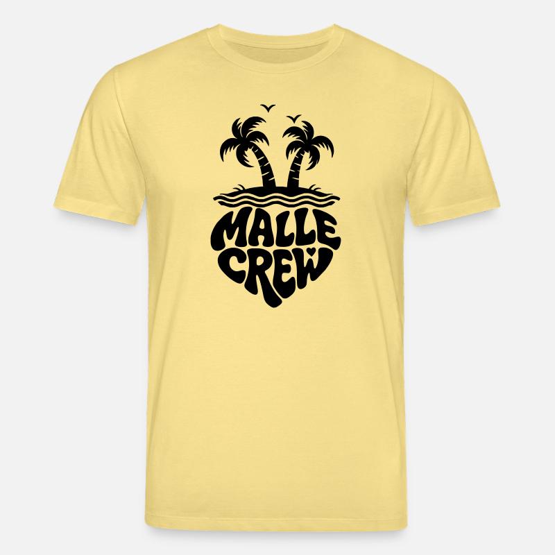 Mallorca Crew  - Stanley/Stella Unisex Bio-T-Shirt CREATOR  - Gelb Viva 