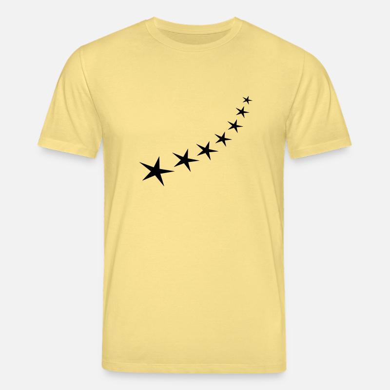 Étoiles arc - T-shirt bio CREATOR Stanley/Stella Unisexe - jaune viva 