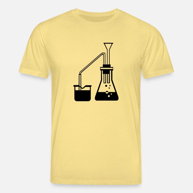 Chemie Experiment Geschenkidee Substanz mischen - T-shirt bio CREATOR Stanley/Stella Unisexe - jaune viva 