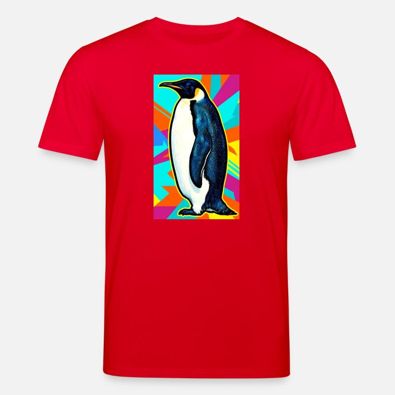 Pinguin - Stanley/Stella Unisex Bio-T-Shirt CREATOR - Rot