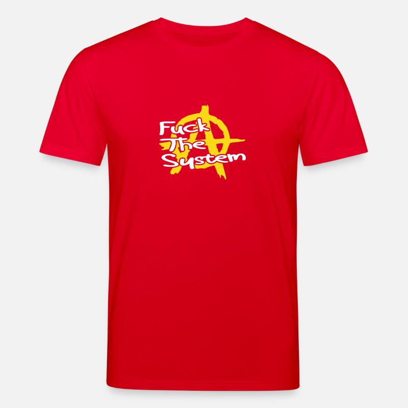 Anarchy__V008 - Stanley/Stella Unisex Bio-T-Shirt CREATOR  - Rot