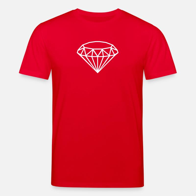 Diamant - Stanley/Stella Unisex Bio-T-Shirt CREATOR  - Rot
