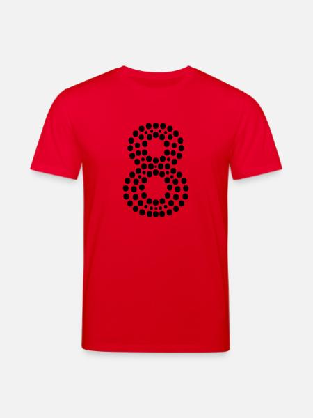 888 - Stanley/Stella Unisex Bio-T-Shirt CREATOR  - Rot