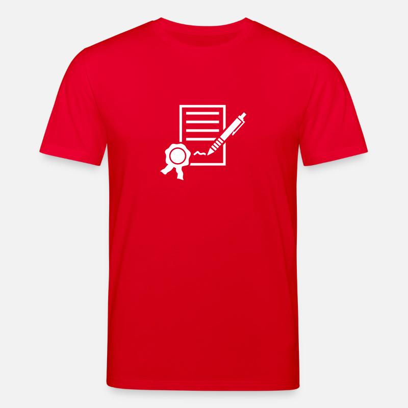 Vertrag - Stanley/Stella Unisex Bio-T-Shirt CREATOR  - Rot