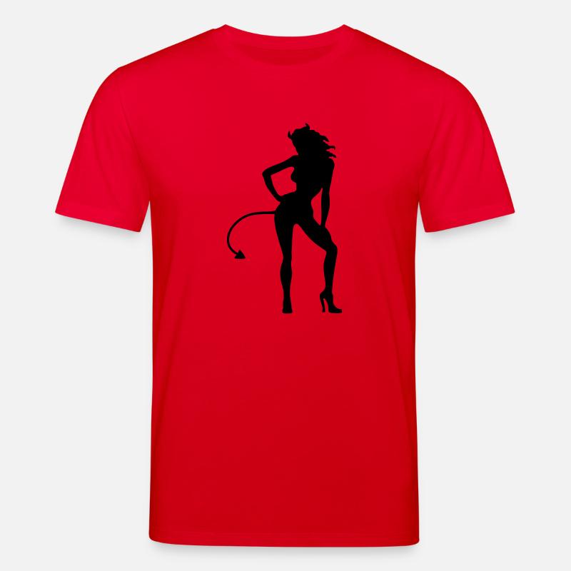 Devil - Diable - T-shirt bio CREATOR Stanley/Stella Unisexe - rouge