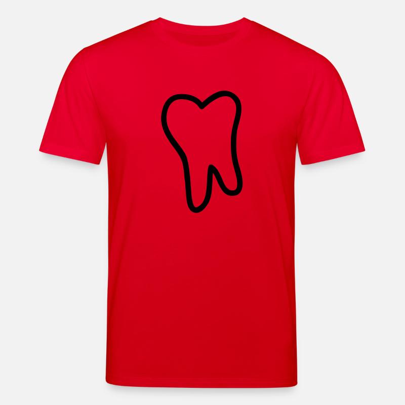 tooth - Stanley/Stella Unisex Bio-T-Shirt CREATOR  - Rot