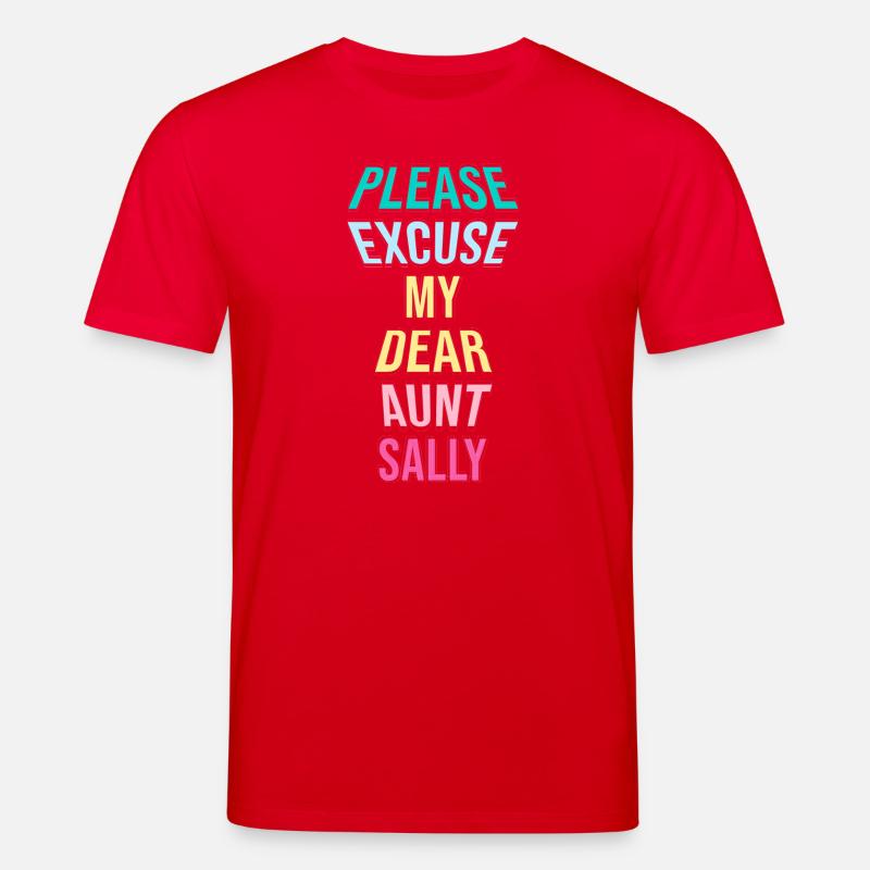 Mathe Mathematik Lehrer Spruch Mathelehrer Lustig - Stanley/Stella Unisex Bio-T-Shirt CREATOR  - Rot