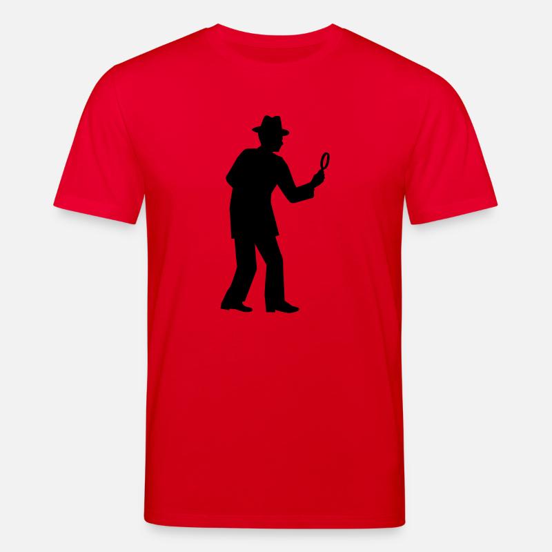 Detektiv - Stanley/Stella Unisex Bio-T-Shirt CREATOR  - Rot