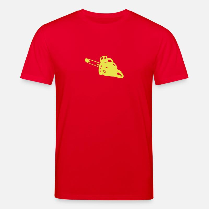 tronconneuse2 - T-shirt bio CREATOR Stanley/Stella Unisexe - rouge