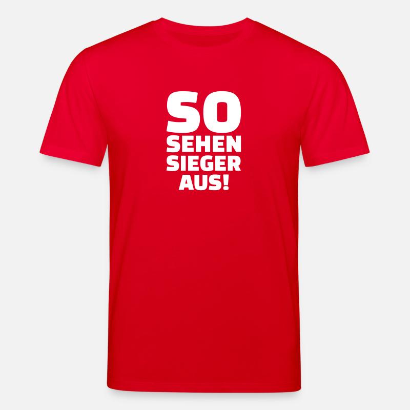 Sieger - Stanley/Stella Unisex Bio-T-Shirt CREATOR  - Rot