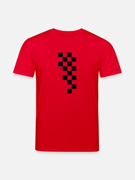 RACING FLAG - Stanley/Stella Unisex Bio-T-Shirt CREATOR - Rot