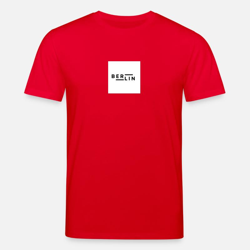 „Berlin“ simple - Stanley/Stella Unisex Bio-T-Shirt CREATOR  - Rot