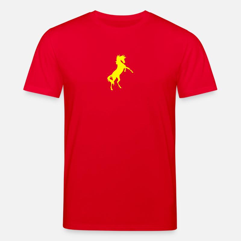 Wildpferd - Stanley/Stella Unisex Bio-T-Shirt CREATOR - Rot