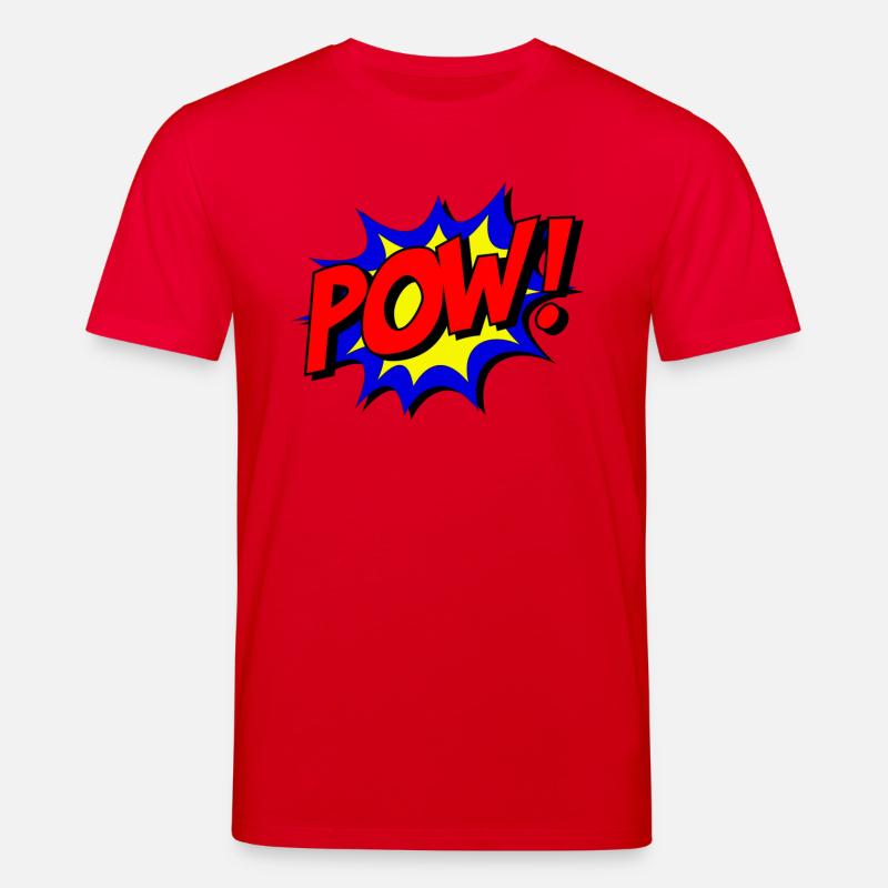 Comic-Pow - Stanley/Stella Unisex Bio-T-Shirt CREATOR  - Rot