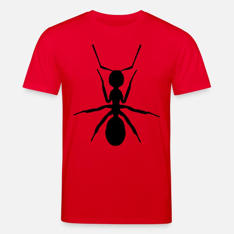 Ameise - Stanley/Stella Unisex Bio-T-Shirt CREATOR  - Rot