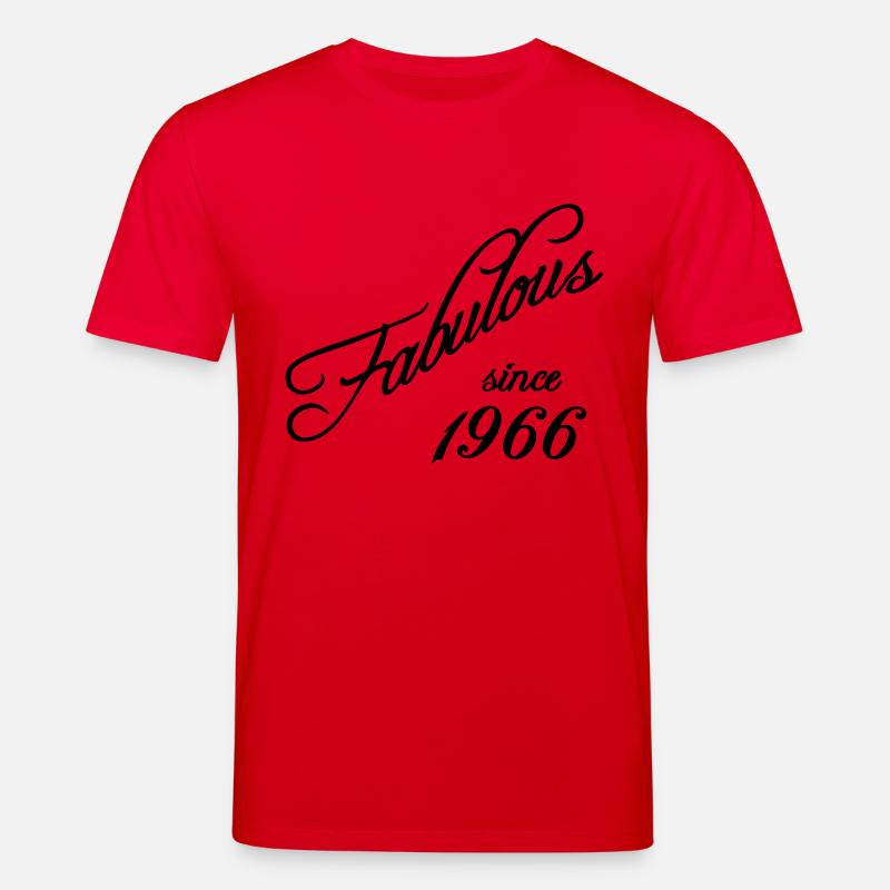 Fabulous since 1966 - T-shirt bio CREATOR Stanley/Stella Unisexe - rouge