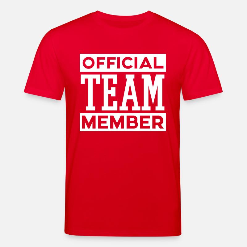 OFFICIAL TEAM MEMBER - Stanley/Stella Unisex Bio-T-Shirt CREATOR  - Rot
