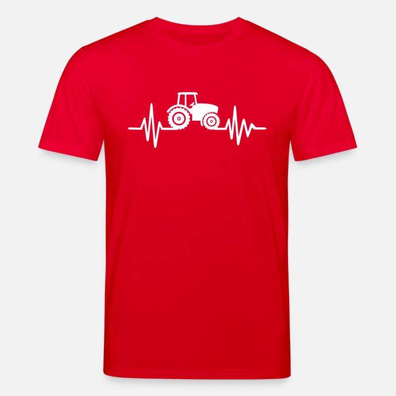 Traktor - Stanley/Stella Unisex Bio-T-Shirt CREATOR  - Rot