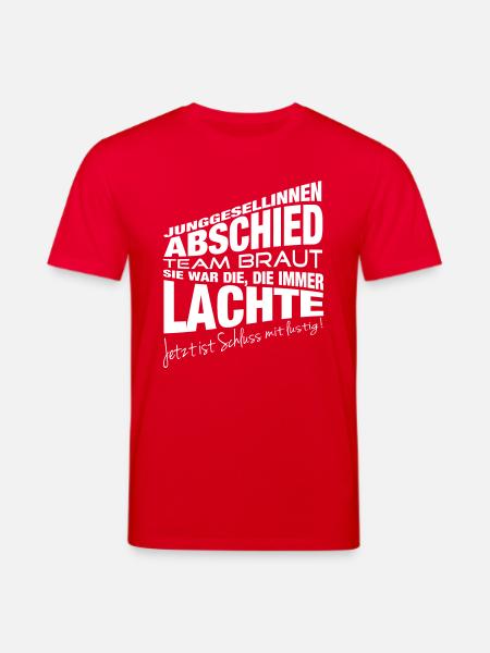 Die, die immer lachte - Stanley/Stella Unisex Bio-T-Shirt CREATOR - Rot