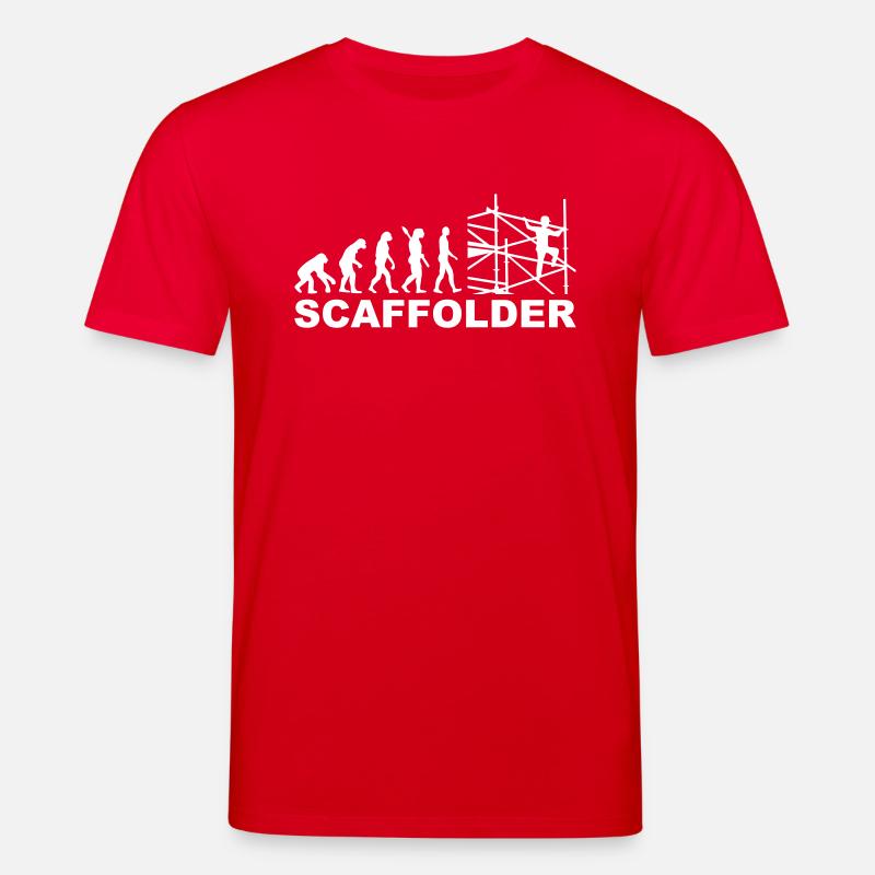 Gerüstbauer - Stanley/Stella Unisex Bio-T-Shirt CREATOR  - Rot