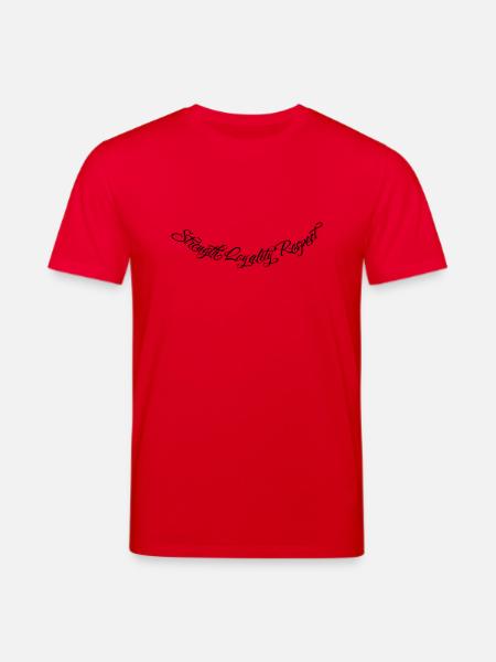 Strength Loyality Respect 2 - Stanley/Stella Unisex Bio-T-Shirt CREATOR - Rot