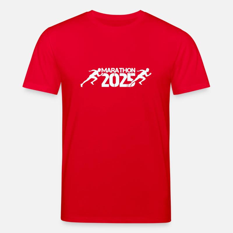 Marathon 2025 - Stanley/Stella Unisex Bio-T-Shirt CREATOR  - Rot