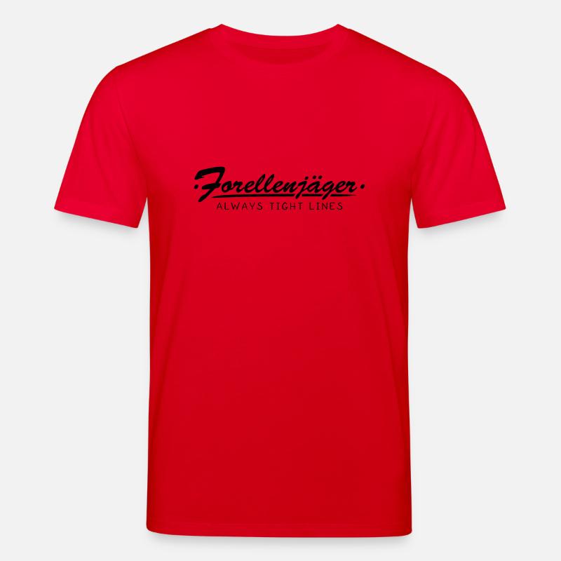Forellenjäger - Stanley/Stella Unisex Bio-T-Shirt CREATOR  - Rot