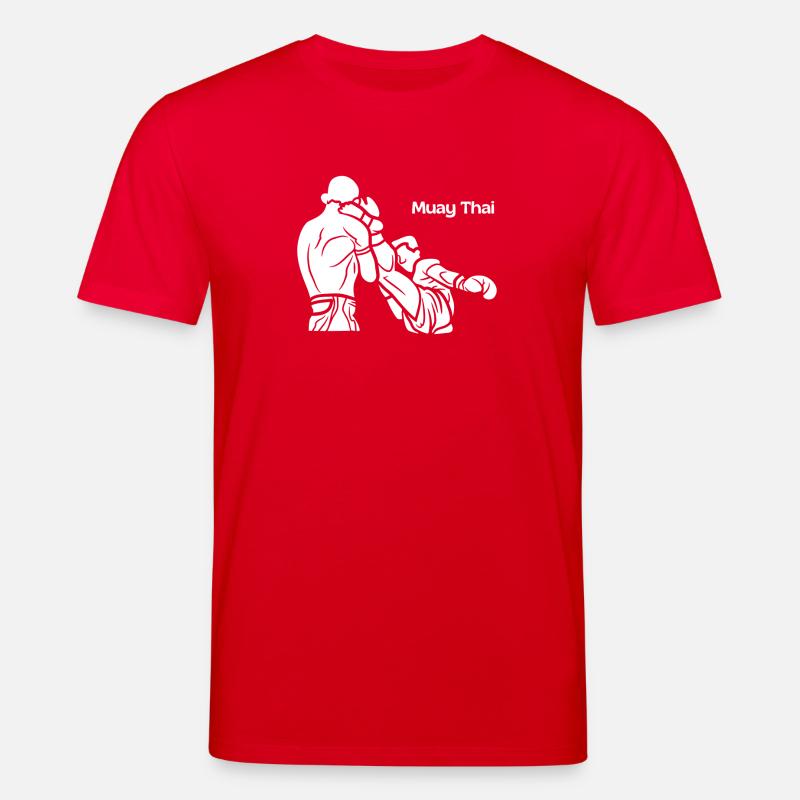 Muay Thai - Stanley/Stella Unisex Bio-T-Shirt CREATOR  - Rot