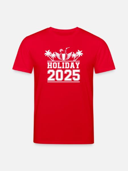 Holiday 2025 - Stanley/Stella CREATOR Unisex Organic T-Shirt - red