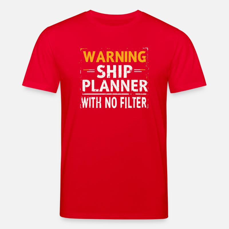 SCHIFFSPLANER - Stanley/Stella Unisex Bio-T-Shirt CREATOR - Rot