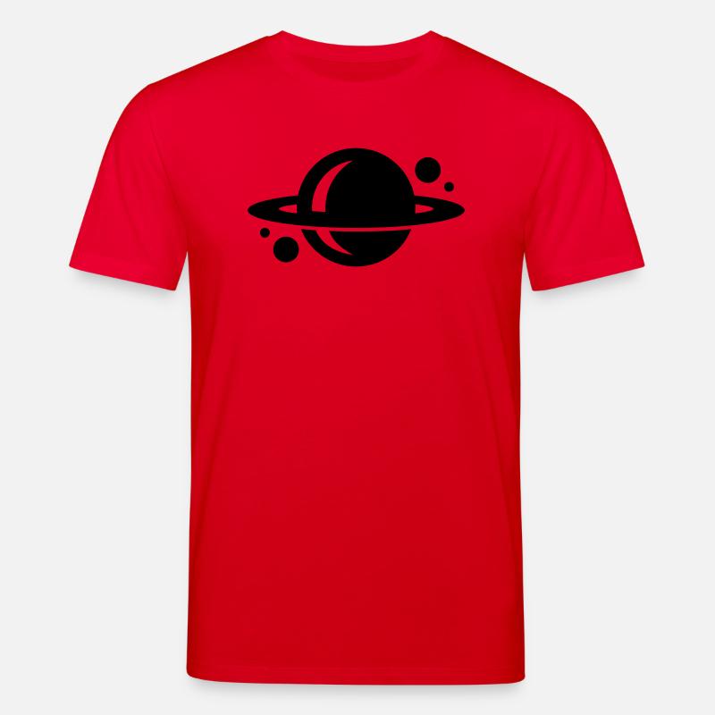 planète - T-shirt bio CREATOR Stanley/Stella Unisexe - rouge