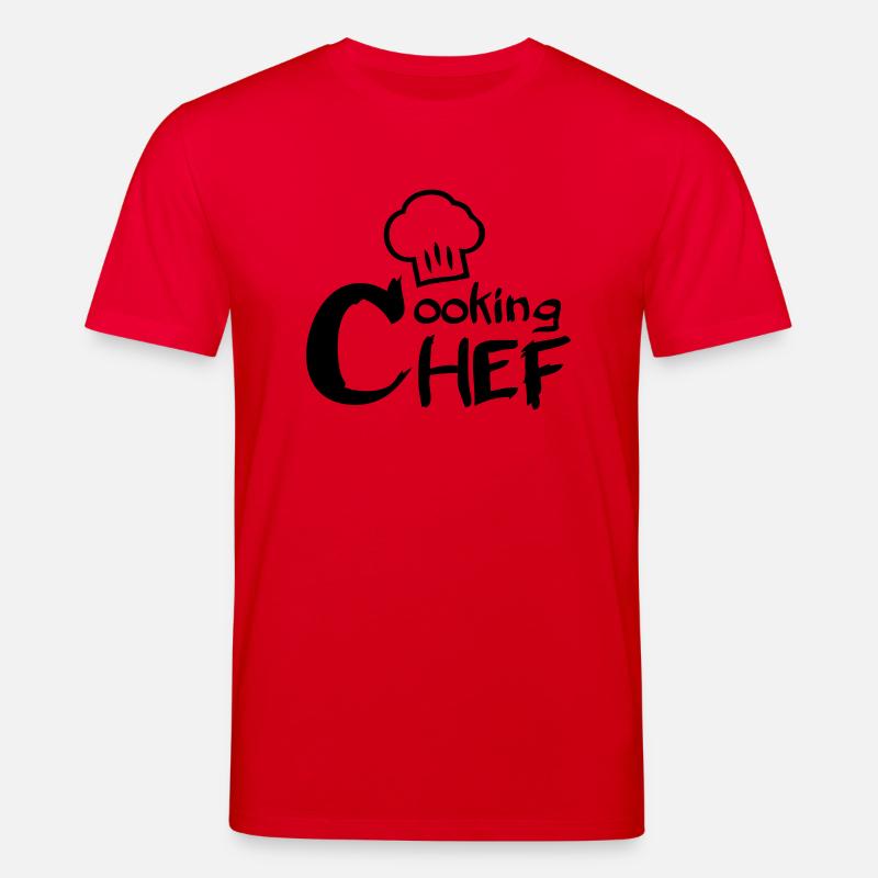 Cooking Chef - Stanley/Stella Unisex Bio-T-Shirt CREATOR  - Rot