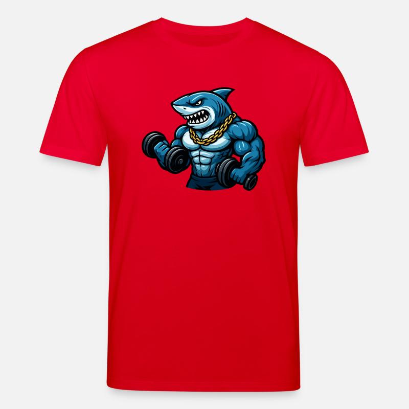 hai bodybuilder comic - Stanley/Stella Unisex Bio-T-Shirt CREATOR  - Rot