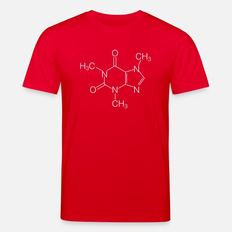 Koffein - Stanley/Stella Unisex Bio-T-Shirt CREATOR - Rot
