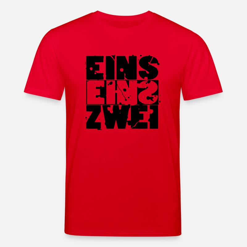 Eins Eins Zwei - 112 - Stanley/Stella Unisex Bio-T-Shirt CREATOR  - Rot