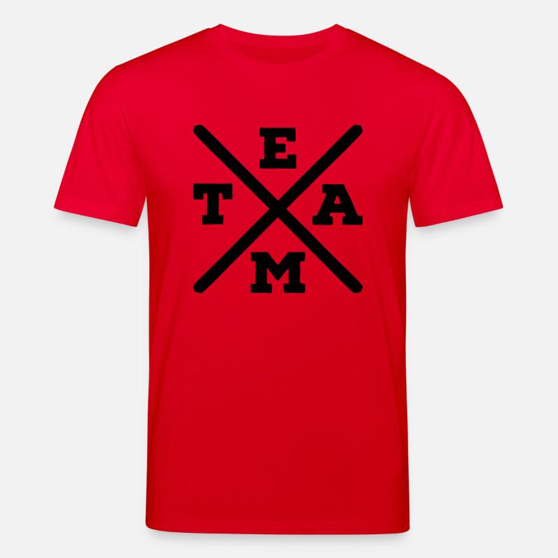 team - Stanley/Stella Unisex Bio-T-Shirt CREATOR  - Rot