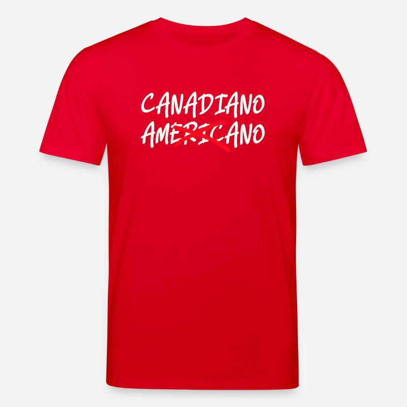 Canadiano - Stanley/Stella Unisex Bio-T-Shirt CREATOR - Rot