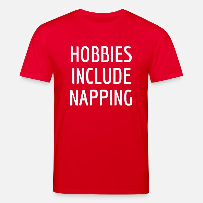 Hobbies Include Napping - T-shirt bio CREATOR Stanley/Stella Unisexe - rouge
