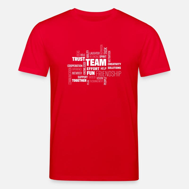 Team - Stanley/Stella Unisex Bio-T-Shirt CREATOR  - Rot