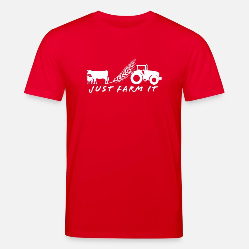 just farm it - Stanley/Stella Unisex Bio-T-Shirt CREATOR  - Rot