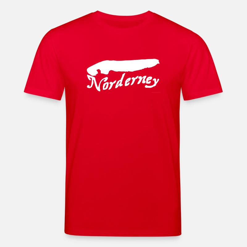Tatouage Norderney - T-shirt bio CREATOR Stanley/Stella Unisexe - rouge