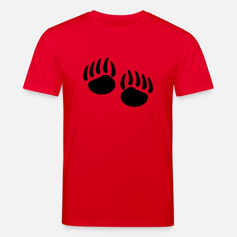 baerentatze2 - Stanley/Stella Unisex Bio-T-Shirt CREATOR  - Rot