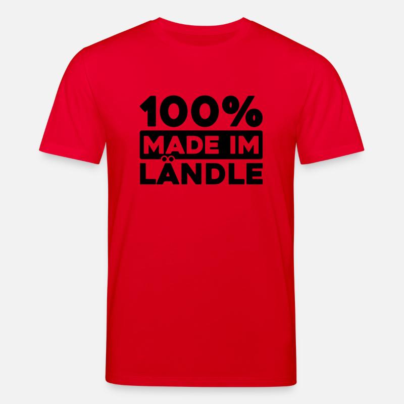 100% made im Ländle - Stanley/Stella Unisex Bio-T-Shirt CREATOR  - Rot