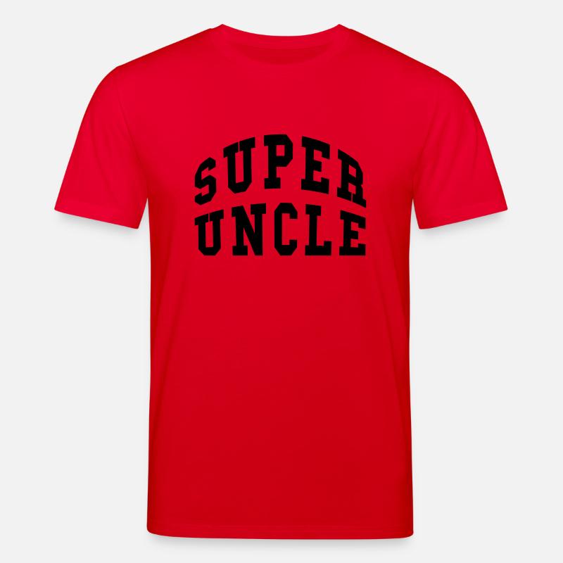 Uncle - Stanley/Stella Unisex Bio-T-Shirt CREATOR  - Rot
