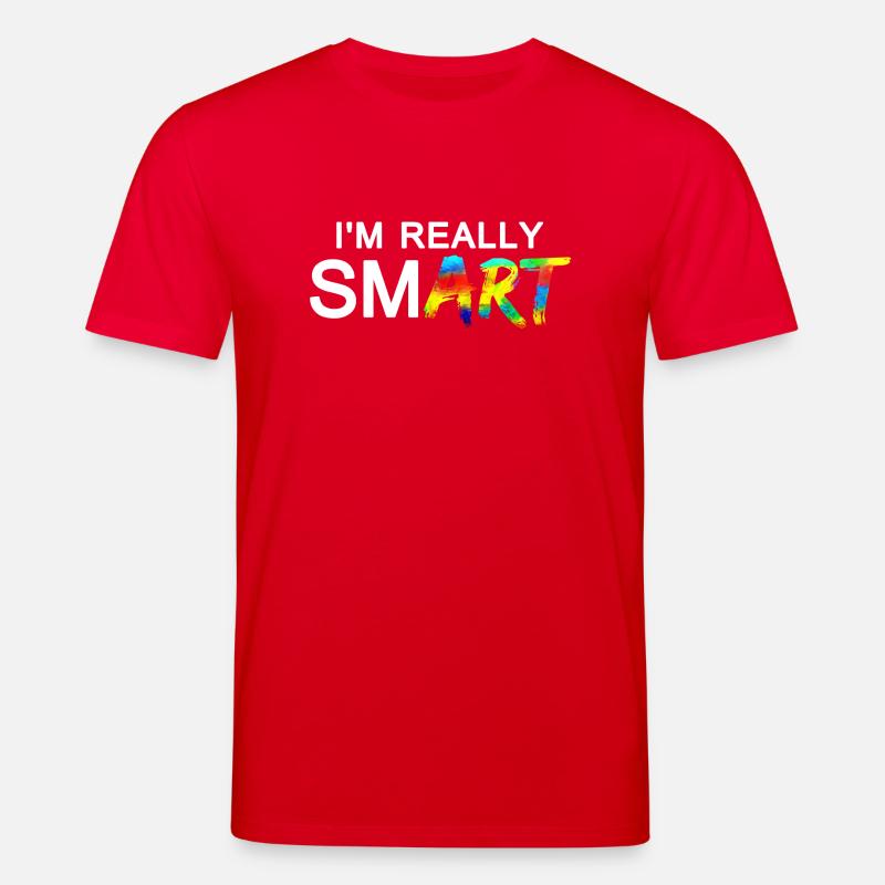 Really SmART 02 - Stanley/Stella Unisex Bio-T-Shirt CREATOR  - Rot
