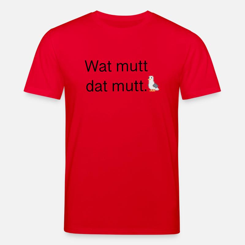 Wat mutt dat mutt - Stanley/Stella Unisex Bio-T-Shirt CREATOR  - Rot