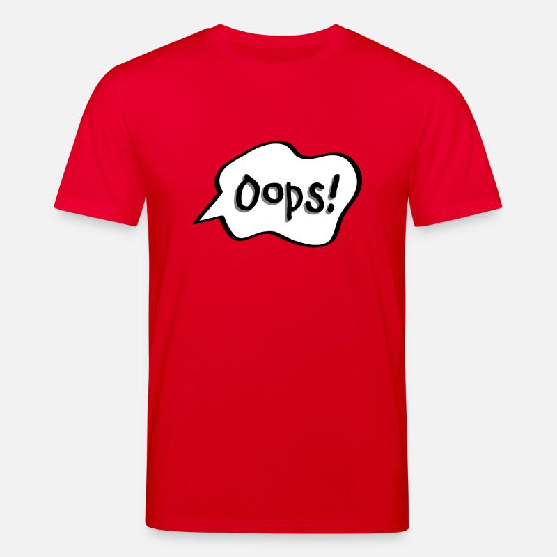 Oups! - Stanley/Stella Unisex Bio-T-Shirt CREATOR  - Rot