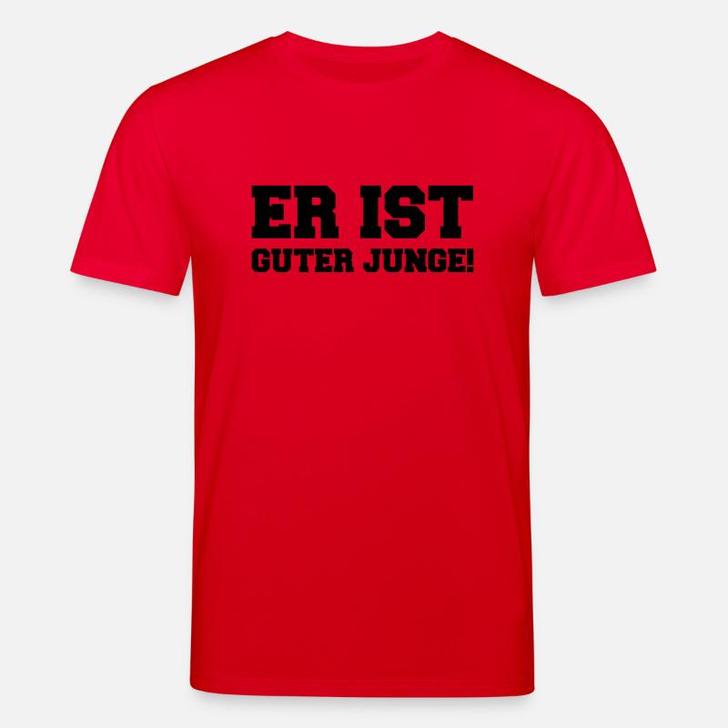 guter_junge_01 - Stanley/Stella Unisex Bio-T-Shirt CREATOR  - Rot